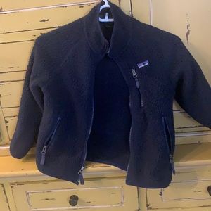 Navy Boys Patagonia Fleece